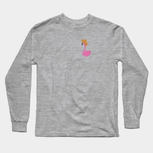 Chillin SUmmer Flamingo Long Sleeve T-Shirt